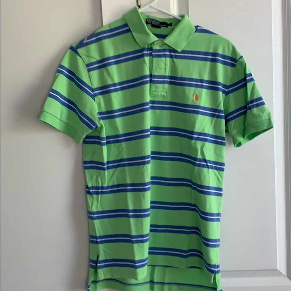 Awesome condition striped Polo